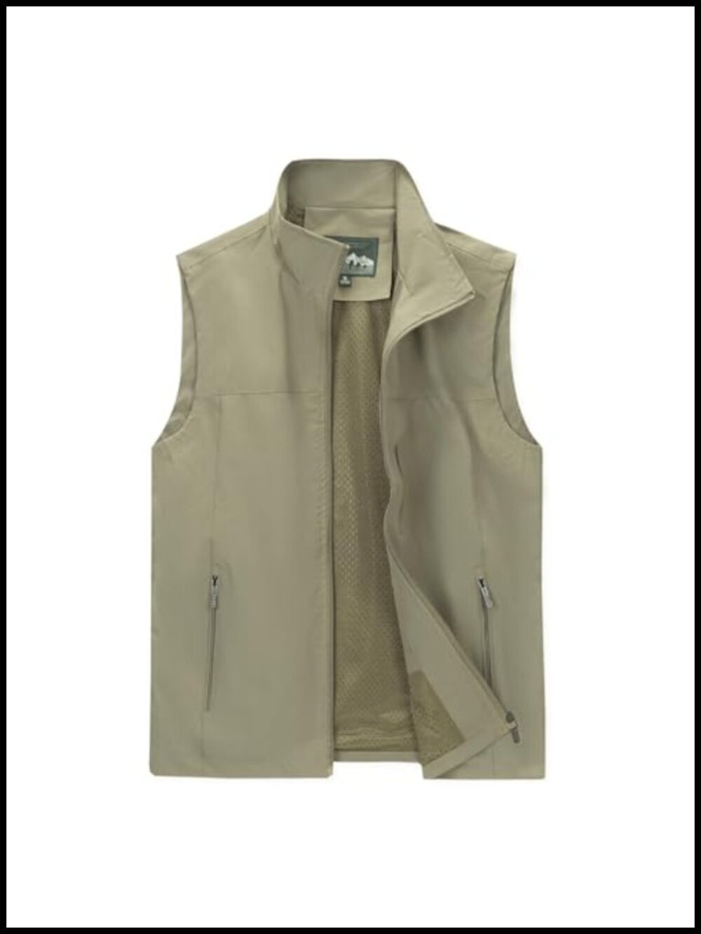 Lightweight Sleeveless Utility Vest Outdoor Travel Hiking Work Jacket